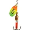 CUILLER TOURNANTE MEPPS AGLIA FLUO OR / TIGER -Fishing Soldes cuiller tournante mepps aglia fluo or tiger z 1147 114722