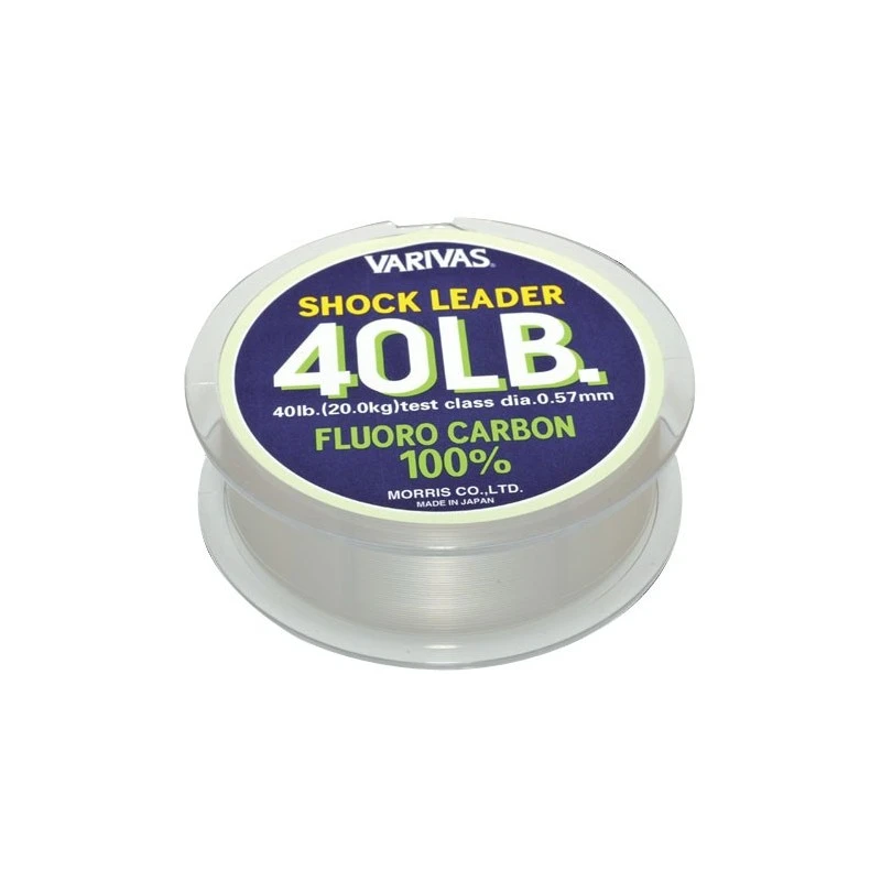 FLUOROCARBONE VARIVAS SHOCK LEADER 100% - 30M 3 FLUOROCARBONE VARIVAS SHOCK LEADER 100% - 30M