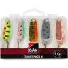 KIT CUILLER ONDULANTE DAM TROUT PACK 4 -Fishing Soldes kit cuiller ondulante dam trout pack 4 z 2470 247042