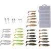 KIT LEURRES SOUPLES SAVAGE GEAR FAT MINNOW T-TAIL -Fishing Soldes kit leurres souples savage gear fat minnow tail z 1401 140197