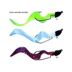 LEURRE SOUPLE MISTER TWISTER WAVE TAIL 8CM - PAR 5