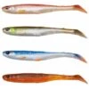 PACK LEURRE SOUPLE SAVAGE GEAR SLENDER SCOOP SHAD MIX - PAR 4 -Fishing Soldes pack leurre souple savage gear slender scoop shad mix par 4 z 2423 242341