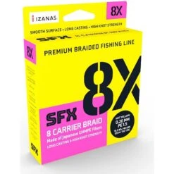 TRESSE SUFIX SFX 8X HOT YELLOW - 135M